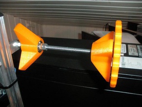 spool holder 3d printer parts 3d print model - Mito3D