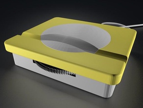 verstellbare ipad-23-Halter-Ladegerät tablet ipad-Ladegerät ipad-Halter 3d print model - Mito3D