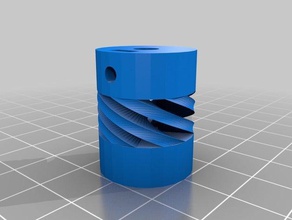 mon personnalisés prusa i3 accouplement flexible 3d de l'imprimante pièces 3d print model - Mito3D