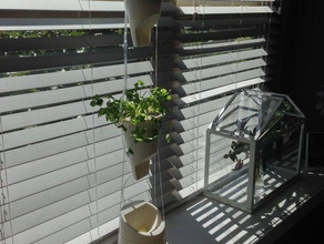 hydroponic window farm outdoor garden windowfarm 3d print model - Mito3D