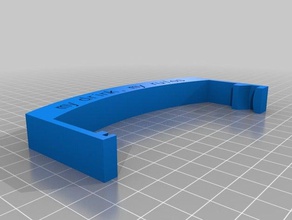 can clip-Griff Küche Essen angepasst 3d print model - Mito3D