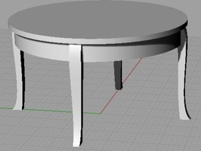 ivas coffee table other 3d household 3d print model - Mito3D