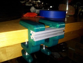 openbeam pince de table pièces 3d print model - Mito3D