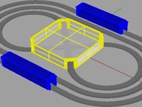 train de lionel tunels noël d'affichage d'autres 3d 3d print model - Mito3D