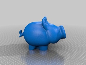 Schwein mein scan-2013-10-08 0833 bin durchsucht Replikate makerbotdigitizer 3d print model - Mito3D