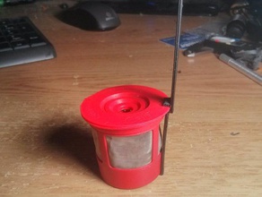 keurig taza de filtro té difusor adaptercafe la copa cocina comedor 3d print model - Mito3D