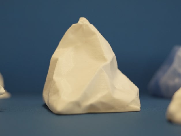 icebergs sculptures antarctica iceberg 3D print model - Mito3D