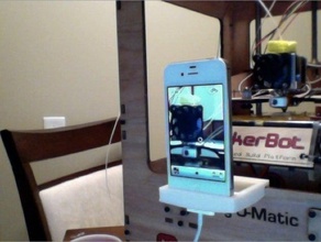iphone 4 mount other thing-o-matic tom 3d upgrade part sketchup useful 3d print model - Mito3D