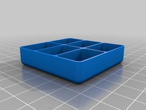 laptop screw tray organization customized 3d print model - Mito3D
