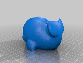 whale art makerbotdigitizer scan 3d print model - Mito3D