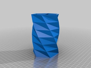 meine angepasste twisted vase Dekor 3d print model - Mito3D