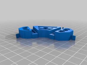 frame-vertex -einfach andere mendel 3d print model - Mito3D