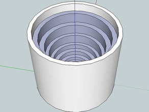 cupception outros 3d sketchup 3d print model - Mito3D