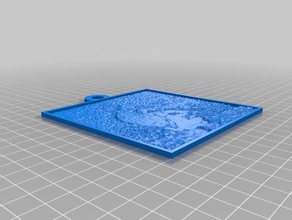 layton (pelicula) 2 d art personalizado 3d print model - Mito3D