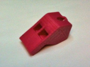 multi-tone whistle other openscad useful toy 3d print model - Mito3D