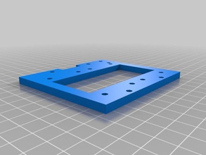makergear double extrémité chaude de montage 3d imprimante pièces mendel reprap mise à niveau 3d print model - Mito3D