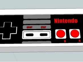 nes controller other nintendo game 3d print model - Mito3D