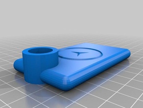 mercedes kundenspezifische Schlüsselanhänger 3d print model - Mito3D
