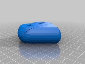 cuore scatola interactifs art personnalisé 3d print model - Mito3D