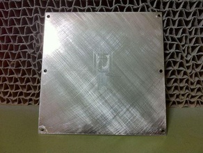 handmade aluminum build surface metal primer other upgrade part thingomatic 3d print model - Mito3D