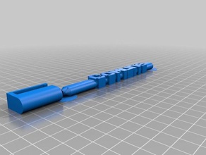 penna comune di cassino office personalizzato 3d print model - Mito3D