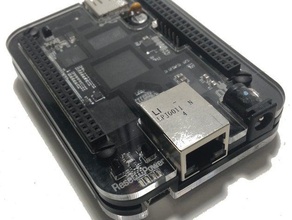 beaglebone black slim case electronics 3mm beagle board enclosure laser raspberry pi 3d print model - Mito3D