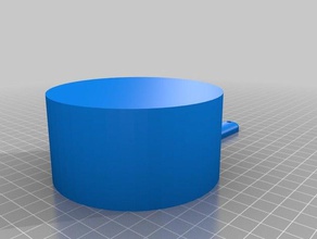 1 taza de medir cocina comedor personalizado 3d print model - Mito3D