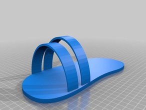 openstock sandalet 6 sağ boyutu moda özelleştirilmiş 3d print model - Mito3D