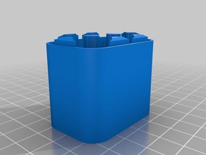 aaa 6 bot containers customized 3d print model - Mito3D