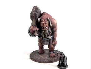 blisterbelch scourge highhelm reach creatures 28mm fantasy figure game gaming giant jotun legend medieval miniature model monster multiverse myth norse rpg scifi tabletop troll viking wargame 3d print model - Mito3D