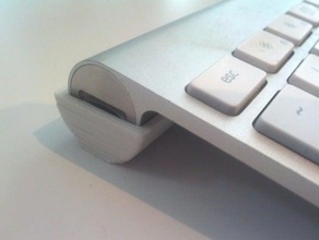 apple keyboardtrackpad soporte equipo 3d print model - Mito3D