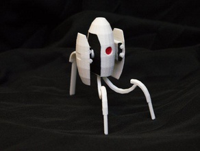bacaklarda portal taret ek video oyunlar diyafram robot vana oyunu 3d print model - Mito3D