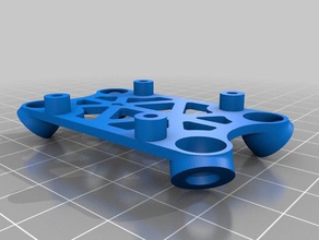 omnimac 3dr px4 anti-vibrations montage la robotique apm 3d print model - Mito3D