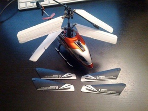 di lavoro stampato in 3d le pale un elicottero altri volo netfabb ultra ultimaker utile aereo assolutamente impressionante 3d print model - Mito3D