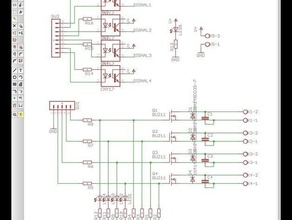4 kanal mosfet kurulu elektronik 3d print model - Mito3D