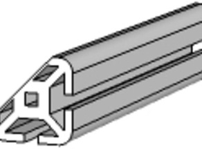 t-slot straight other useful 3d print model - Mito3D