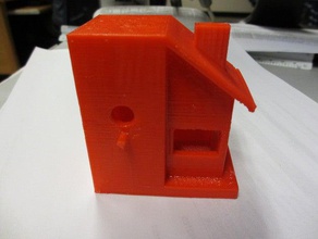 Vogelhäuschen Dekor 3d print model - Mito3D