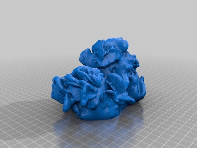 desert gypsum learning geology geoscience iowastate makerbotdigitizer mineral scan 3D print model - Mito3D