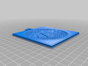 illuminati thingy 2d art customized 3d print model - Mito3D
