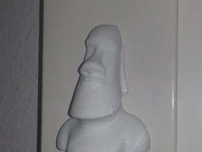 moai ímã de geladeira a cozinha jantar frigorífico 3d print model - Mito3D