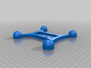 micro quad v2 rc araç quadcopter 3d print model - Mito3D