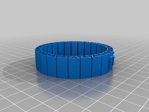 friends forever bracelet bracelets customized 3d print model - Mito3D