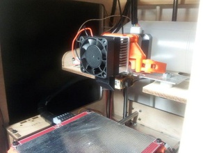 mk7 fan duct other openscad extruder upgrade part parametric useful 3d print model - Mito3D