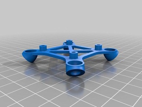 omnimac op cc3d revo anti-vibration mount Robotik 3d print model - Mito3D