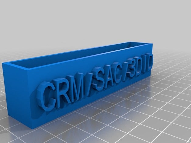 il mio personalizzati in base business card holder ufficio 3D print model - Mito3D