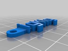 nuevo llavero igmig organização personalizado 3d print model - Mito3D