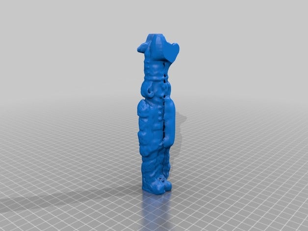 asker süsü kötü kalibrasyon tarar kopyaları makerbotdigitizer 3D print model - Mito3D