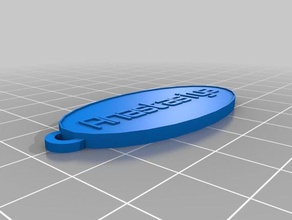 ana keychains customized 3d print model - Mito3D