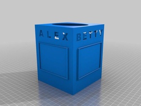 kleenex-box Dekor 3d print model - Mito3D