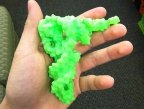 3d print any protein biology enzyme molecular pdb databank ribosome science trna 3d print model - Mito3D